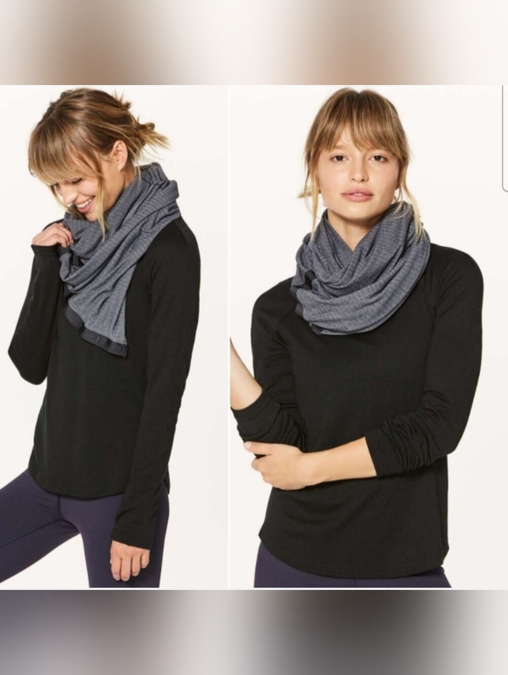 LULULEMON HERRINGBONE VINYASA SCARF: NEW WITH TAGS